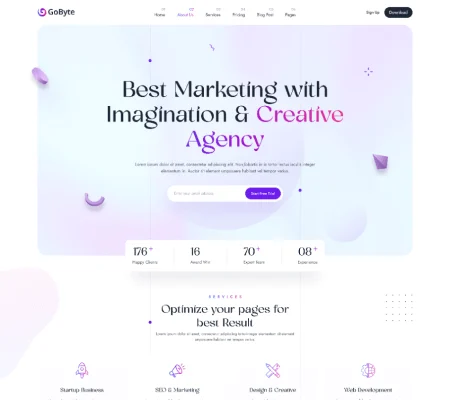 ElectronThemes specializes in Ghost Themes and Framer Projects, creating dynamic websites and custom web solutions for an engaging user experience.